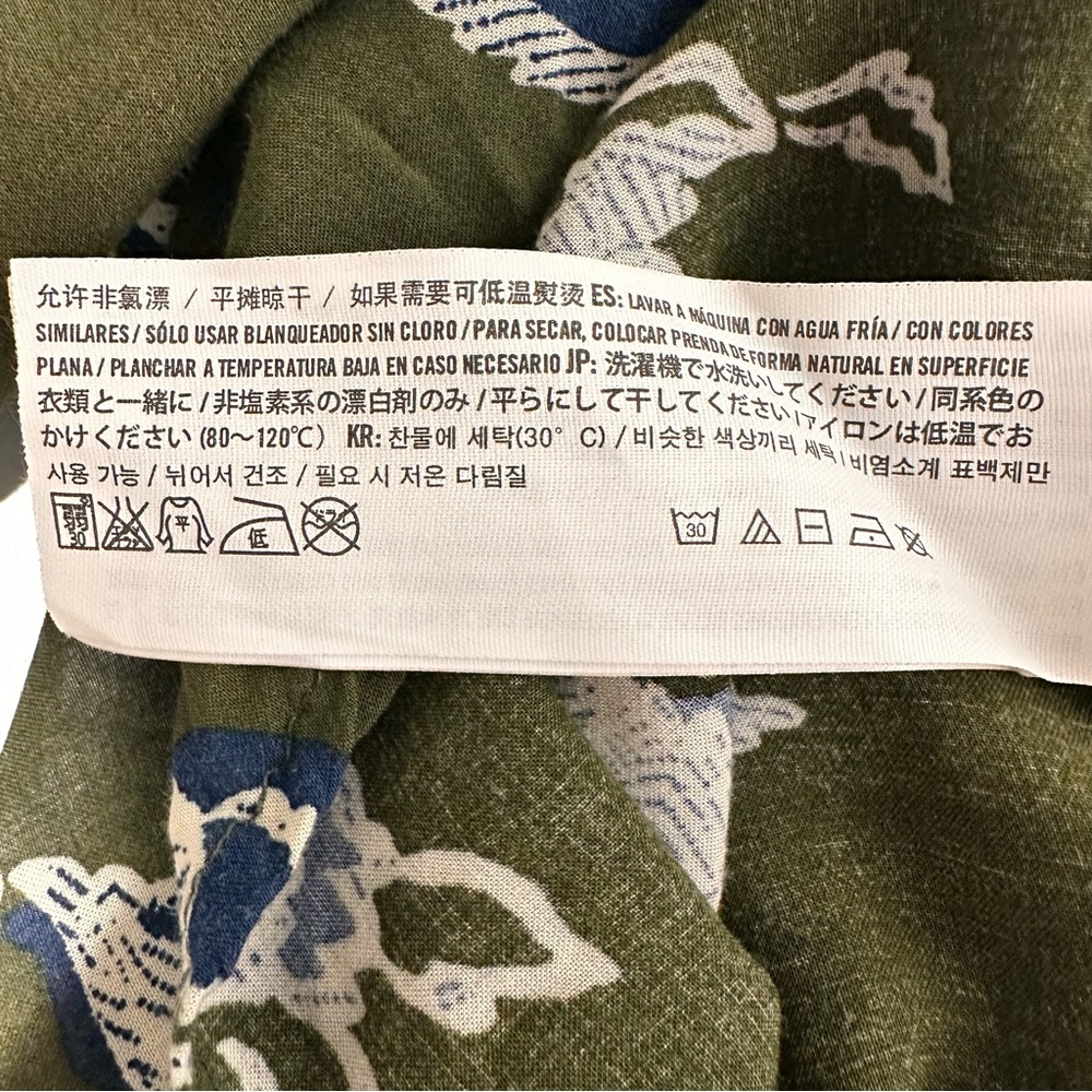 90s ABERCROMBIE & FITCH | Boho Floral Bell Sleeve Festival Romper Cottagecore - Picture 7 of 7